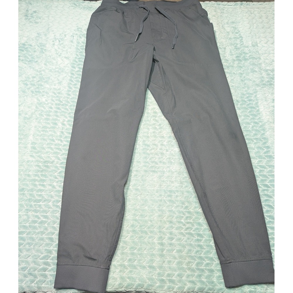Lululemon ABC Jogger Mens Medium Gray Tapered Sweatpants LM5A85S